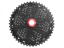 Sunrace CSMX9X Sram XD kazettás lánckeréksor, 11s, 10-46T, fekete-piros