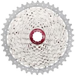 Sunrace CSMX8 EA5 kazettás lánckeréksor, 11s, 11-50T, ezüst-piros