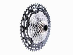Shimano XTR CS-M9101 lánckeréksor, 12s, 10-45T, MicroSpline, HG+, alu - titán -acél