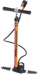 SKS Germany Rennkompressor acél műhelypumpa, minden szeleptípushoz (EVA fejjel), 16 bar, narancs