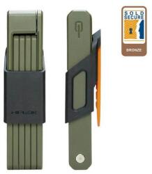 Hiplok Switch összehajtható colostok zár, 85 cm, vázkonzollal, olajzöld