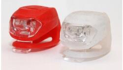 Jing Yi JY-267-2 gumpiántos, 2 LED-es villogó lámpa szett (első + hátsó)