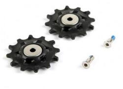 Sram Apex, NX váltógörgő készlet (alsó és felső), műanyag, 12T, fekete