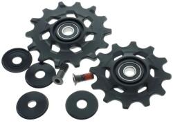 Sram APEX XPLR 12s váltógörgő készlet (alsó és felső), műanyag, 12T, fekete