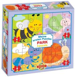 Dohány Park állatai 4 az 1-ben puzzle (D500-050)