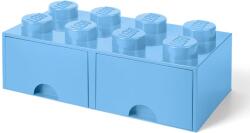 LEGO® 40061736 Brick Drawer 8 Tárolódoboz - Világoskék (RC40061736) (RC40061736)