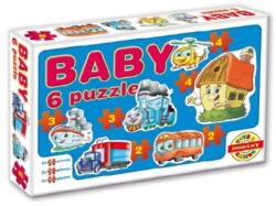 Dohány Baby puzzle - Jármű vek (D635-06)