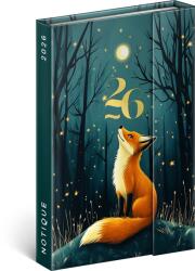 REALSYSTEM 2026 Fox 5412 B6 mágneses zsebnaptár 5412-FO (5412-FO)