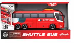 Global Express Játék busz fény- és hanghatásokkal, 1: 16 - piros (WY1107B) - jatekbolt