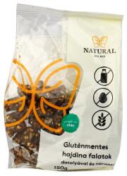 Natural Jihlava Gluténmentes Natural Hajdina Falatok Datolyás és Narancsos 150g