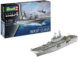 Revell ModelSet navă 65178 - Portavion de asalt USS WASP CLASS (1: 700) (18-65178)
