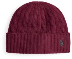 Ralph Lauren gyapjú sapka - burgundia Univerzális méret