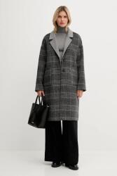 Benetton kifordítható gyapjúkabát - szürke M