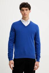 Benetton gyapjú pulóver - kék S - answear - 19 990 Ft