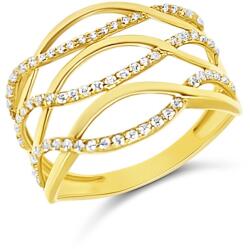 ÉkszerM Arany Gyűrű (méret: 60) AU 94885