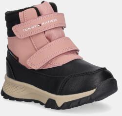 Tommy Hilfiger gyerek téli csizma rózsaszín, T1A5-34048 - rózsaszín 28