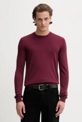 HUGO BOSS gyapjú pulóver - burgundia XXL - answear - 31 990 Ft
