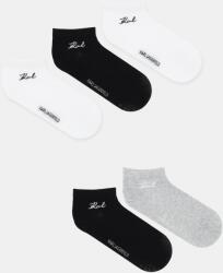 Karl Lagerfeld zokni 5 pár fekete, A4W47035 - fekete 35-38