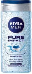 Nivea Gel de dus, Barbati, 250 ml, Pure Impact