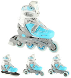 NILS Extreme 4v1 NH18331 korcsolya kék Méret: S (ABI-16-25-046)