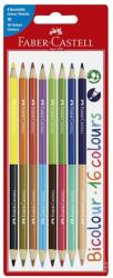 Faber-Castell Színes ceruza FABER-CASTELL Bicolor kétszínű 8db/készlet 16 szín/ készlet (116197) - nyomtassingyen