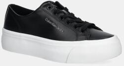 Calvin Klein sportcipő VULC FLATFORM LOW MG LTH fekete, YW0YW01771 - fekete Női 40