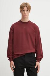 HUGO BOSS pamut hosszúujjú sima, 50511029 - burgundia L