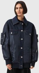 AllSaints bomber dzseki VERITY sötétkék, átmeneti, oversize, W024OD - sötétkék 36