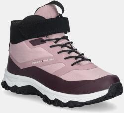 Tommy Hilfiger gyerek téli csizma rózsaszín, T1A5-34049 - rózsaszín 31