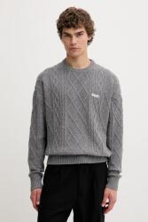 Guess Jeans pulóver gyapjúkeverékből szürke, M5BR04 Z0561 - szürke L
