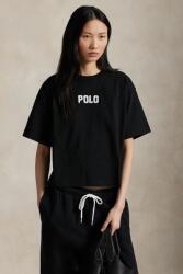 Ralph Lauren pamut póló - fekete XL - answear - 33 990 Ft