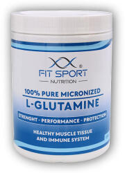 FitSport Nutrition 100% tisztaságú mikronizált L-glutamin 550g