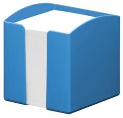 Durable Papír jegyzettartó, műanyag, 100x100 mm, töltött, DURABLE "ECO", kék