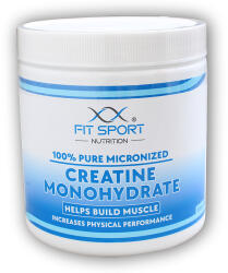 FitSport Nutrition 100% tisztaságú mikronizált kreatin-monohidrát 330g