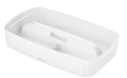 Leitz "MyBox" rendszerezőtálca, fogantyúval, kicsi, fehér