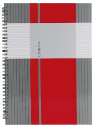 Marker Spirálfüzet A6, 80lap vonalas, keményfedelű Marker Linear (000010667) - tintasziget