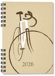 PÁTRIA Határidőnapló 2026 heti A/5 Period ECO spirálos Bicycle