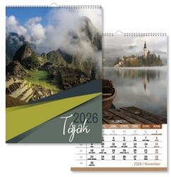 PÁTRIA Falinaptár 2026 pd 21x30cm Tájak