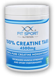 FitSport Nutrition 100% Cremină Tabs 4500mg 240 comprimate vegetale