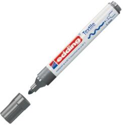 edding 4500 textil marker, szürke