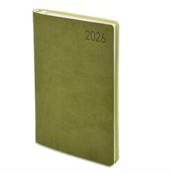 TopTimer Határidőnapló 2026 heti B/5 TOPTIMER Madeira M011 fehér lapos zöld-zöld