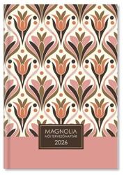 PÁTRIA Határidőnapló 2026 napi B/6 Period Magnólia női tervező Retro