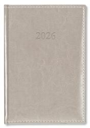 PÁTRIA Határidőnapló 2026 napi A/5 Period Border körbevarrott ezüst