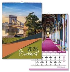 PÁTRIA Falinaptár 2026 pd 21x30cm Budapest