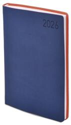 TopTimer Határidőnapló 2026 heti B/5 TOPTIMER Madeira M011 fehér lapos kék-narancs (T011M-04N)