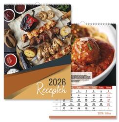 PÁTRIA Falinaptár 2026 pd 30x42cm Receptek (P4111-0218)