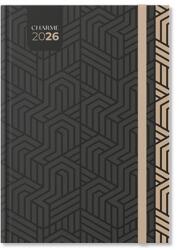 PÁTRIA Határidőnapló 2026 napi A/5 Period Charme Dark