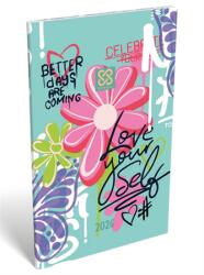 Lizzy Card Zsebnaptár 2026 LIZZY heti álló 8, 9x13, 9cm Love Wins (21707)