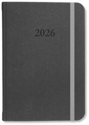 PÁTRIA Határidőnapló 2026 heti B/6 Period Velour gumis antracit