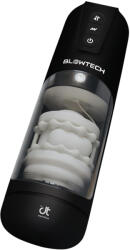 DreamToys Dreamtoys Blowtech - rezgő, fel-le mozgó maszturbátor (fekete) (8720365103445) - padlizsan